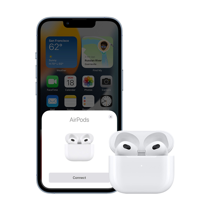 Bluetooth slusalice Airpods 3rd Gen HQ Bele