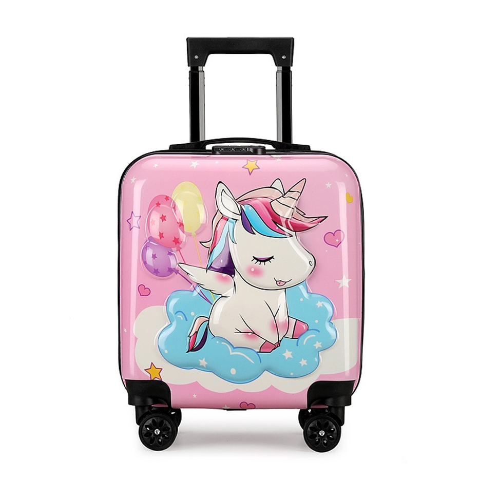 Kofer Jednorog roze EL 18"