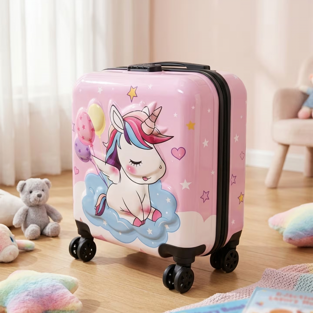 Kofer Jednorog roze EL 18"