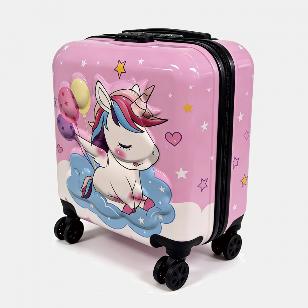 Kofer Jednorog roze EL 18"