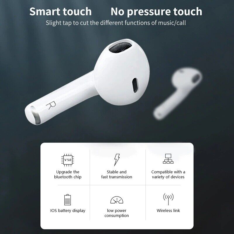 Bluetooth slusalice Airpods Pro6 bele HQ