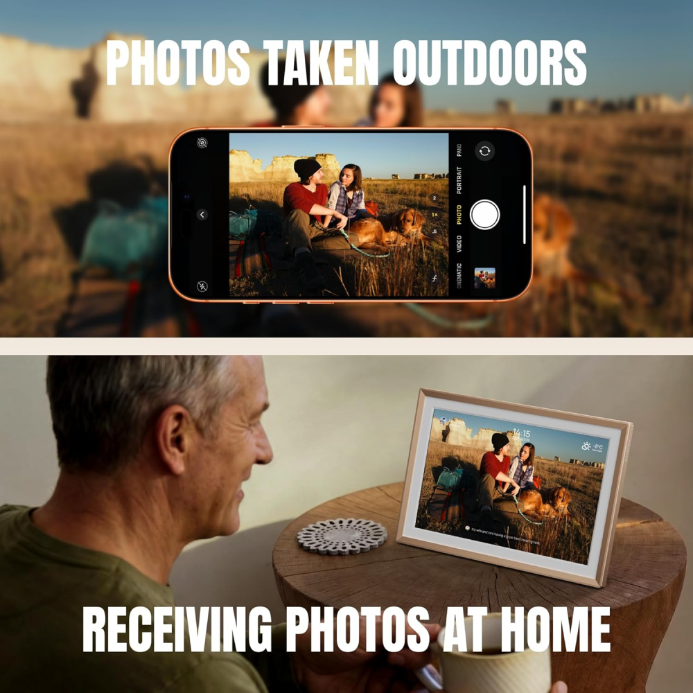 Digitalni foto ram Arzopa 14 inch Gold Metal 32GB