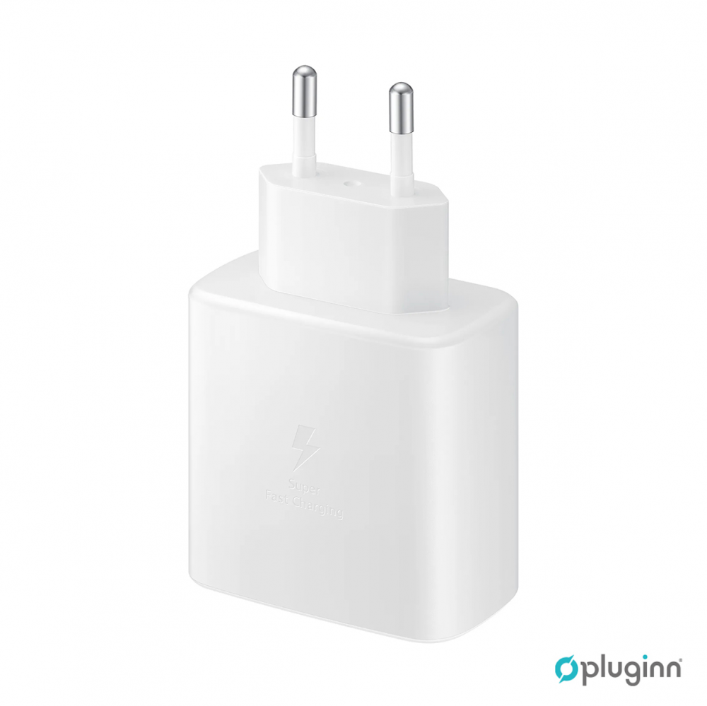 Kucni Punjac Pluginn AJ-45 PD Fast 45W redizajn za Samsung CE beli